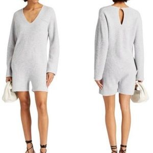 Helmut Lang wool-cashmere romper, size S